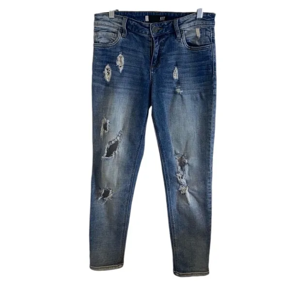 KUT FROM THE KLOTH CATHERINE BOYFRIEND JEANS SIZE 4