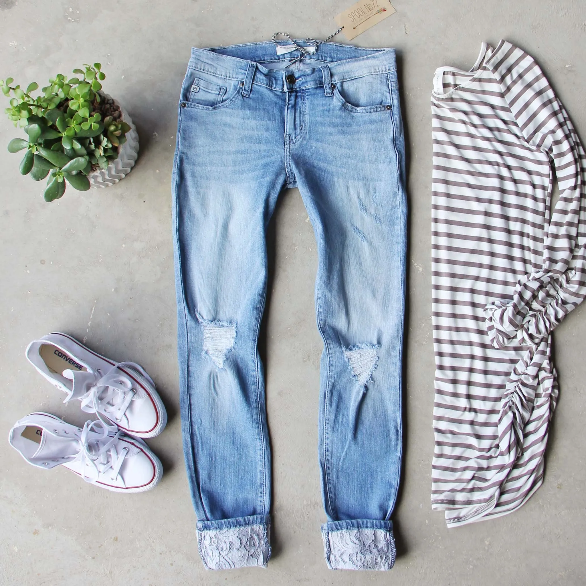 Lace & Indigo Jeans