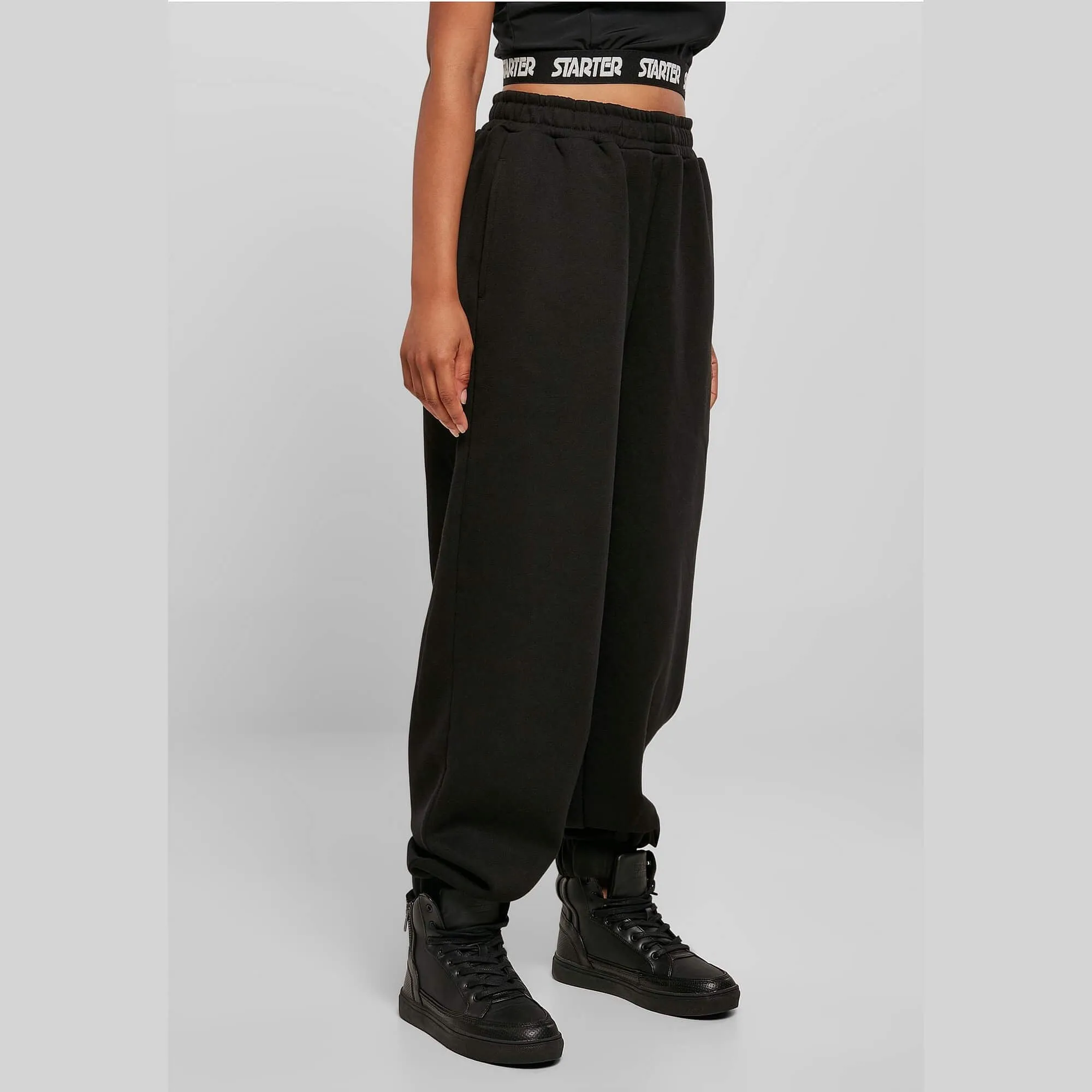 Ladies Starter Essential Sweat Pants black
