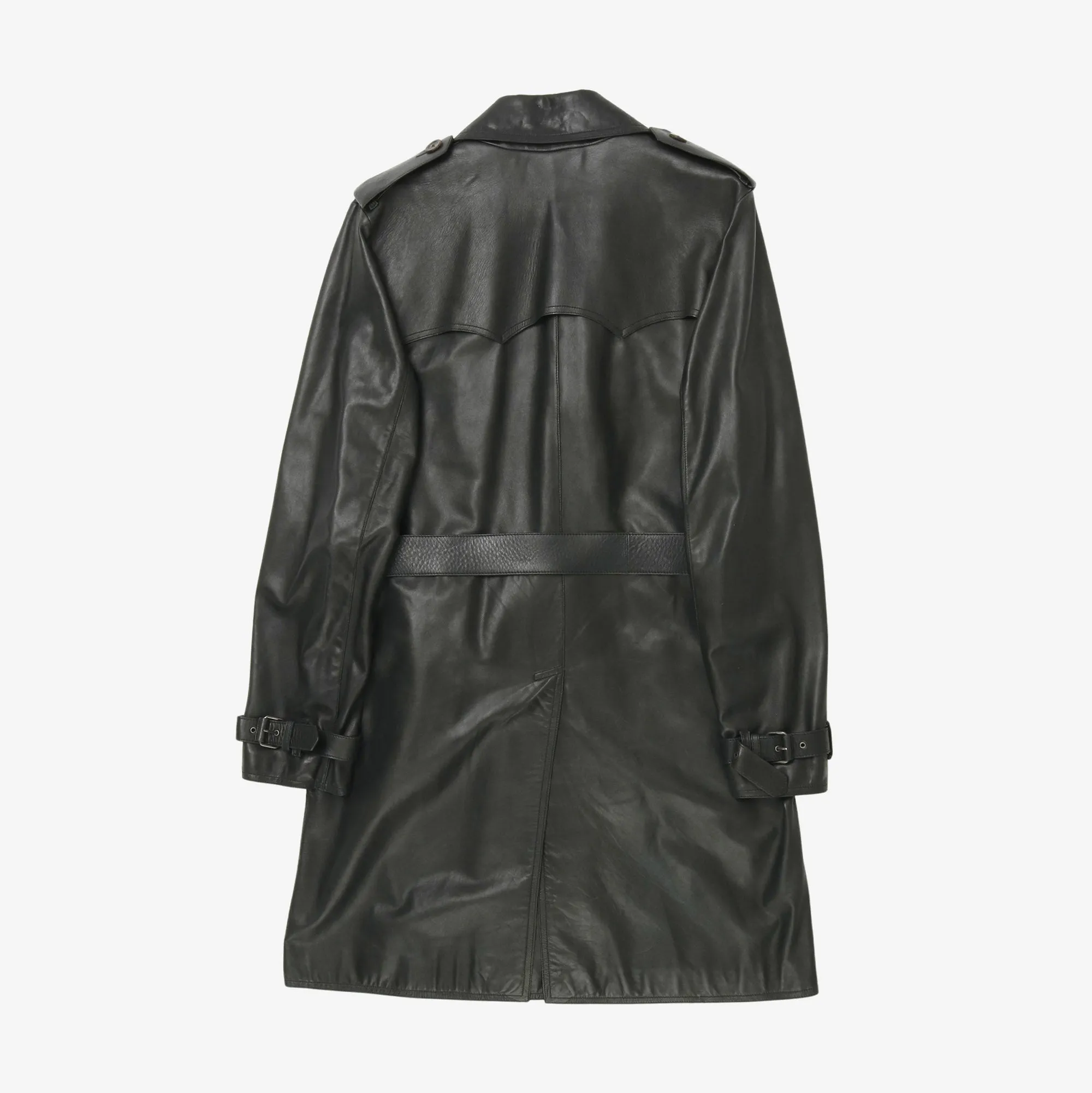 Leather Trench Coat