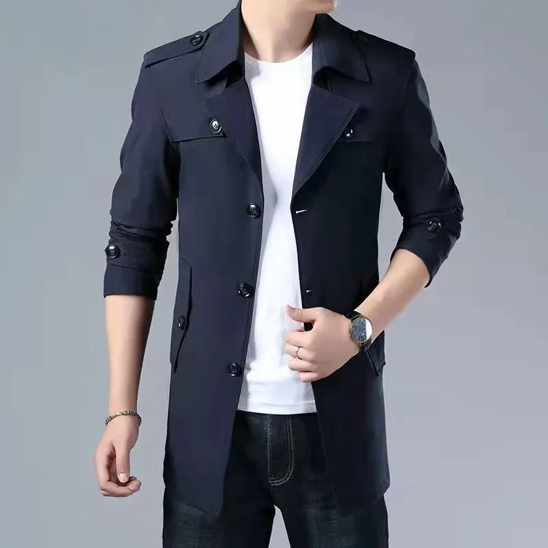 Lenard - Lässiger Business-Trenchcoat