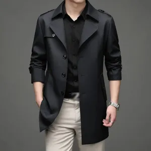 Lenard - Lässiger Business-Trenchcoat