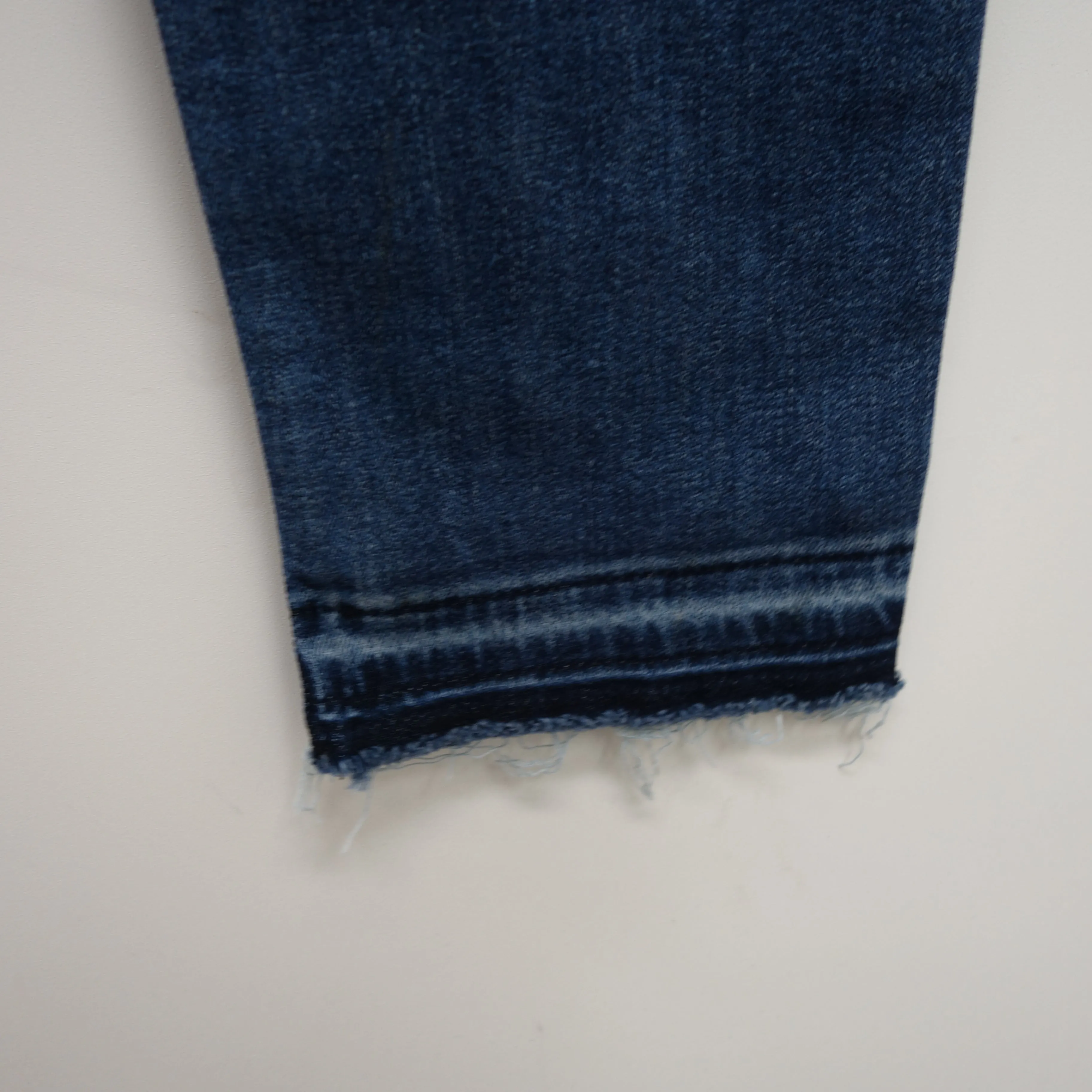 Levi's 711 0025 Womens Medium Blue Ripped Knees Skinny Jeans Size 10M / 30