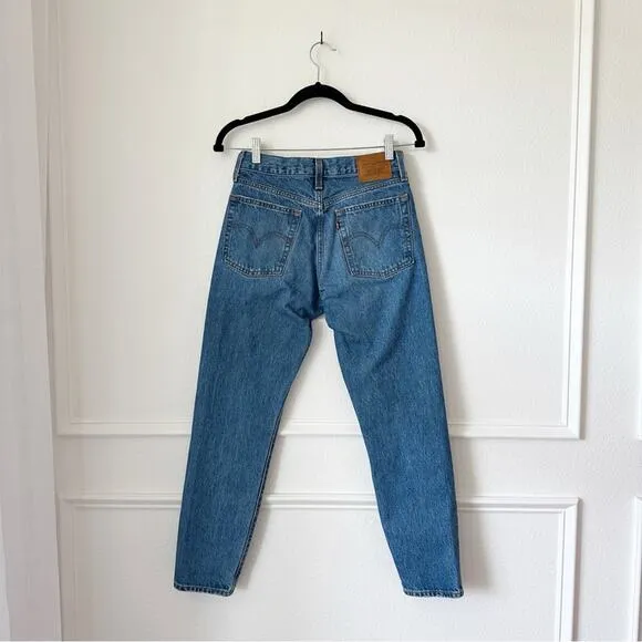 Levi's Wedgie Icon Fit Distressed Jeans in Athens Sleep sz 26