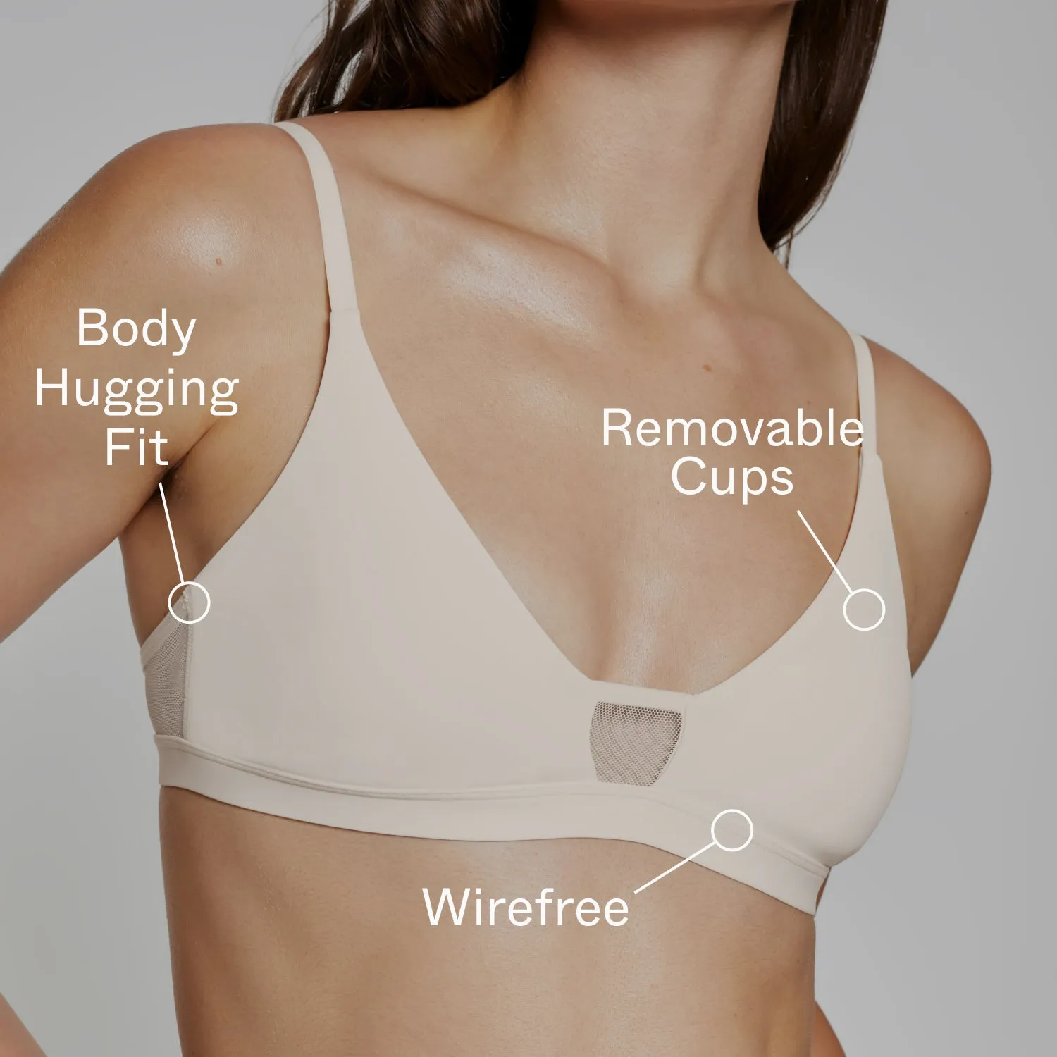 Limitless Wirefree Scoop Bra Black