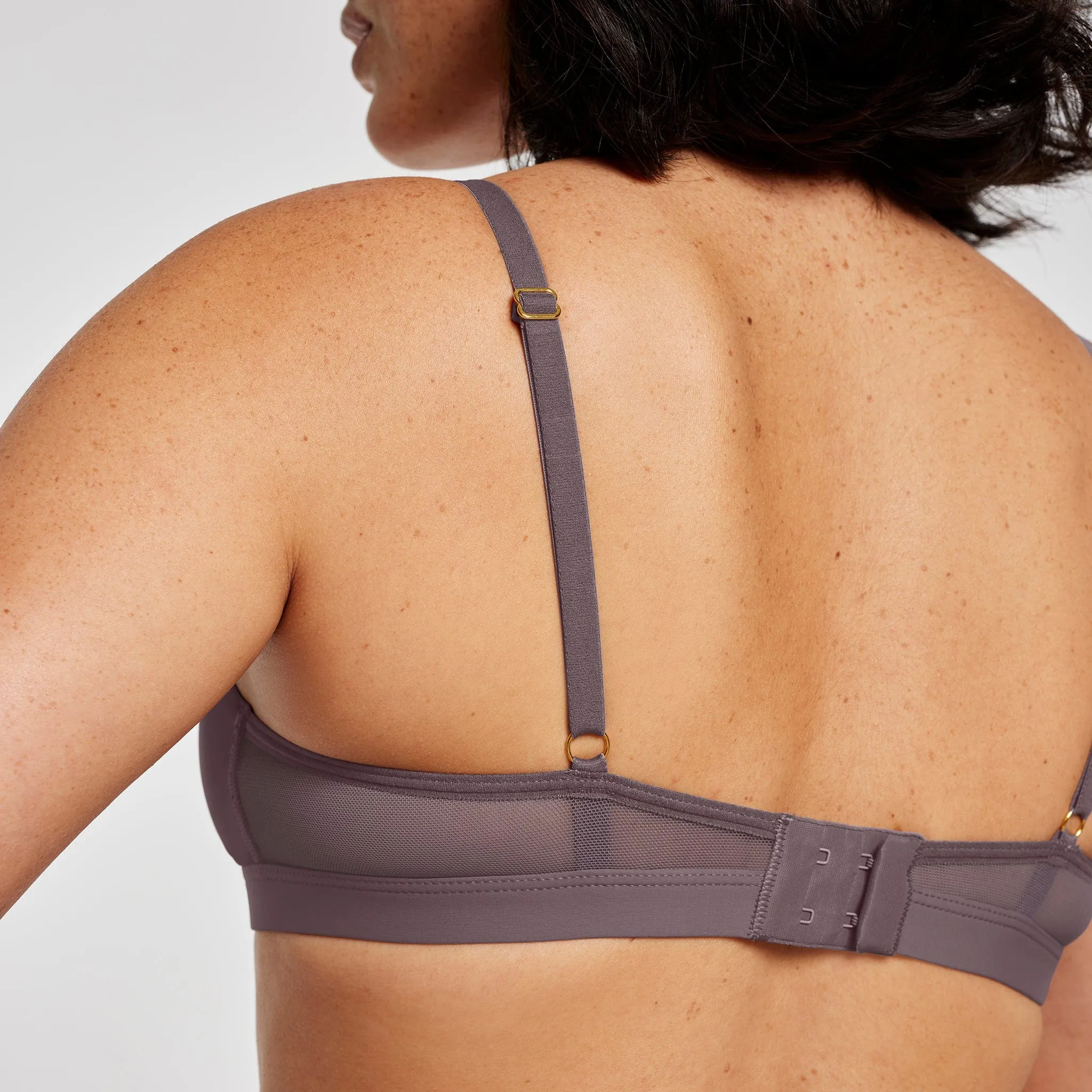 Limitless Wirefree Scoop Bra Peppercorn