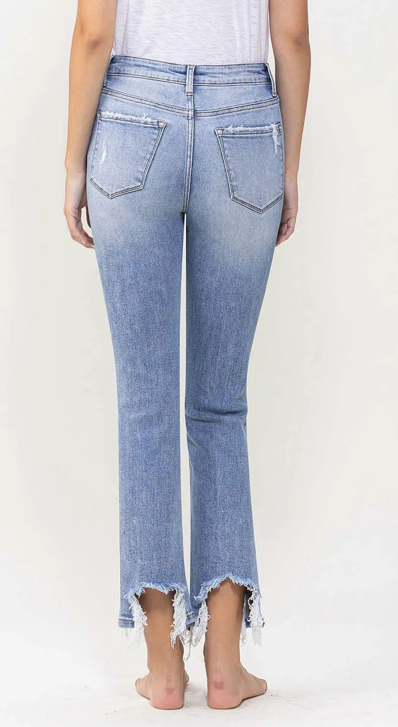 Lovervet High Rise Kick Flare Jeans