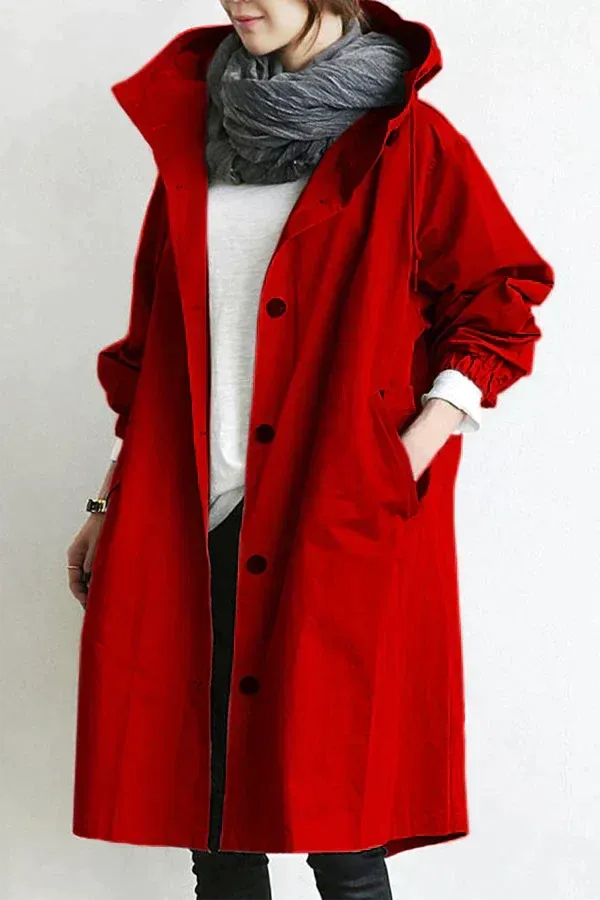 Lunara - Stylish Belted Trench Coat
