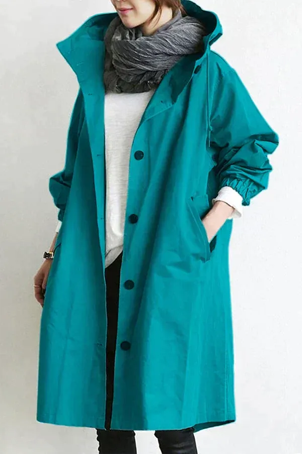 Lunara - Stylish Belted Trench Coat