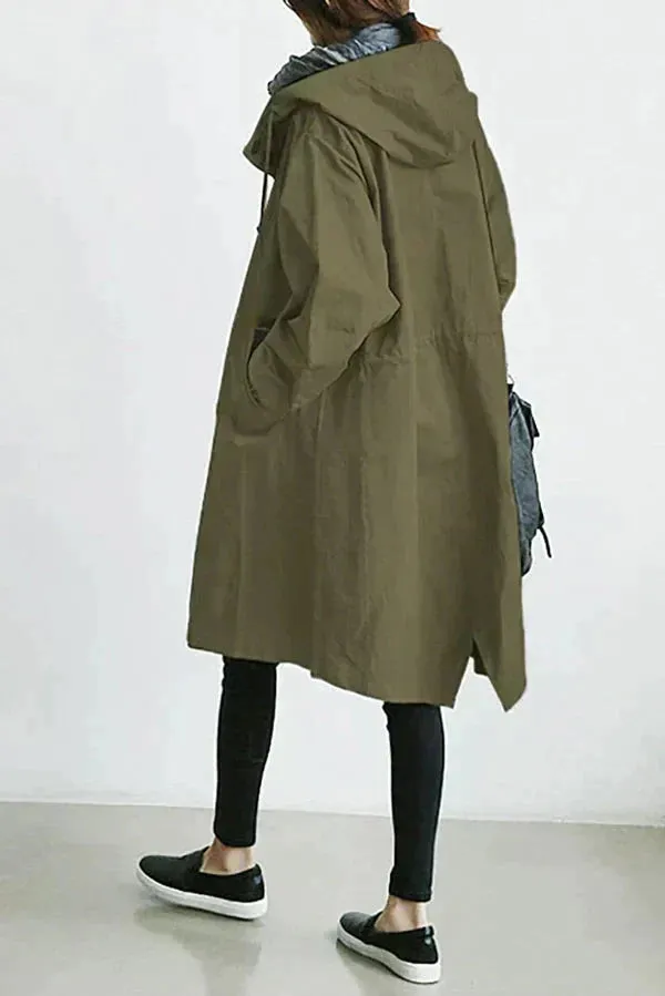 Lunara - Stylish Belted Trench Coat