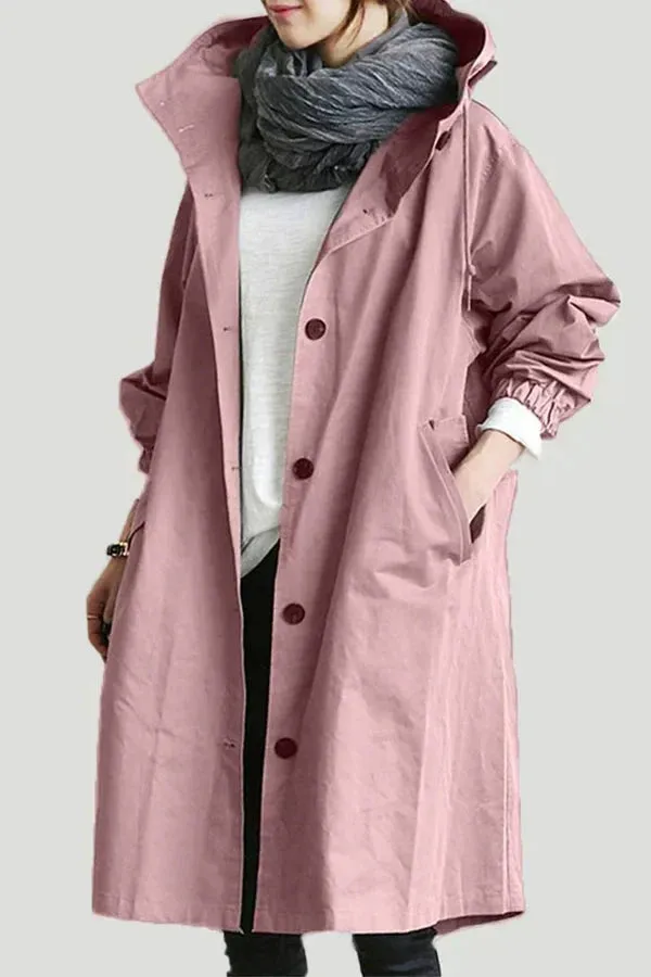 Lunara - Stylish Belted Trench Coat