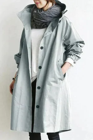 Lunara - Stylish Belted Trench Coat