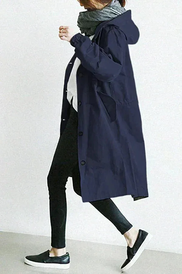Lunara - Stylish Belted Trench Coat
