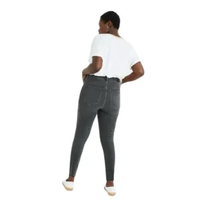 Madewell Women's Curvy High-Rise Skinny Jeans | Standard | Black Sea | 23