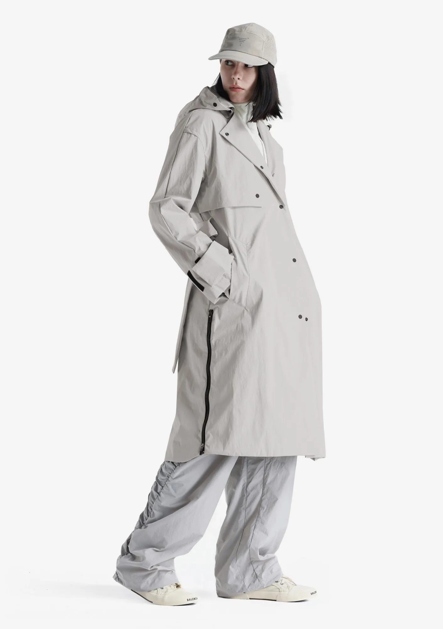 MASARU Trench Coat Qw518-84