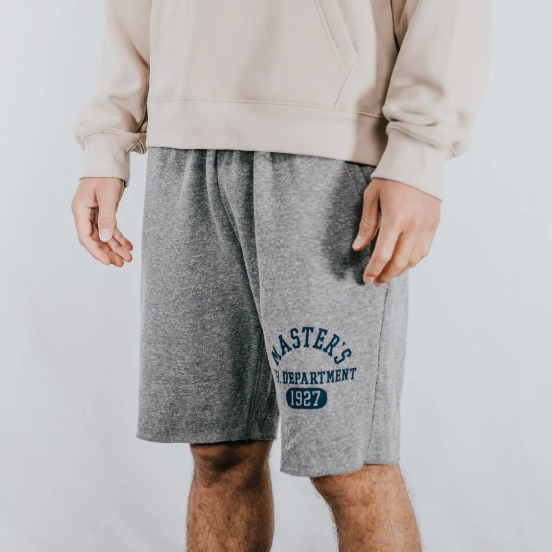 Master's Athletics Sweat Shorts Gray