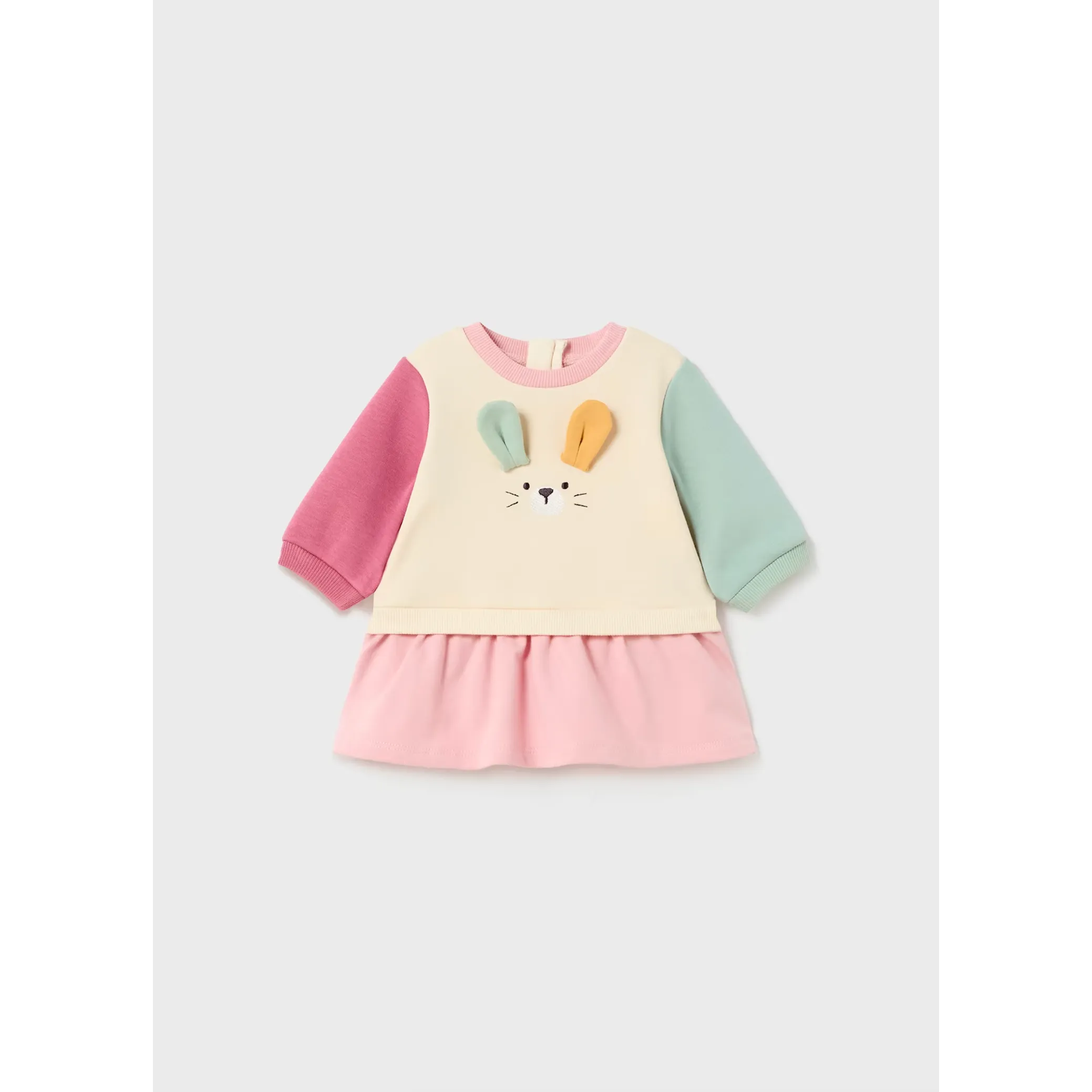 Mayoral Bunny Sweatshirt Dress