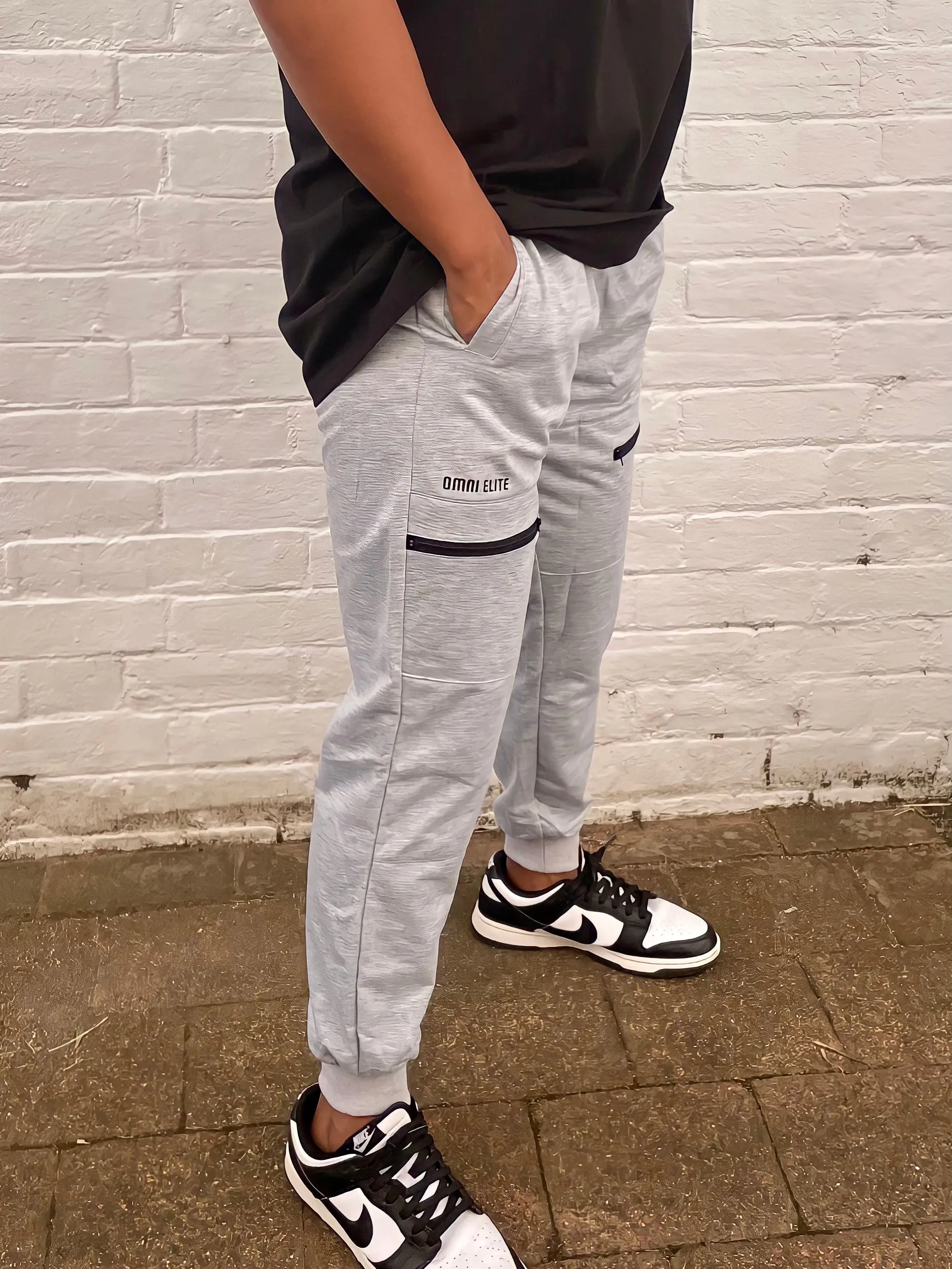 MENS CORE JOGGER PANTS in MARLE GREY