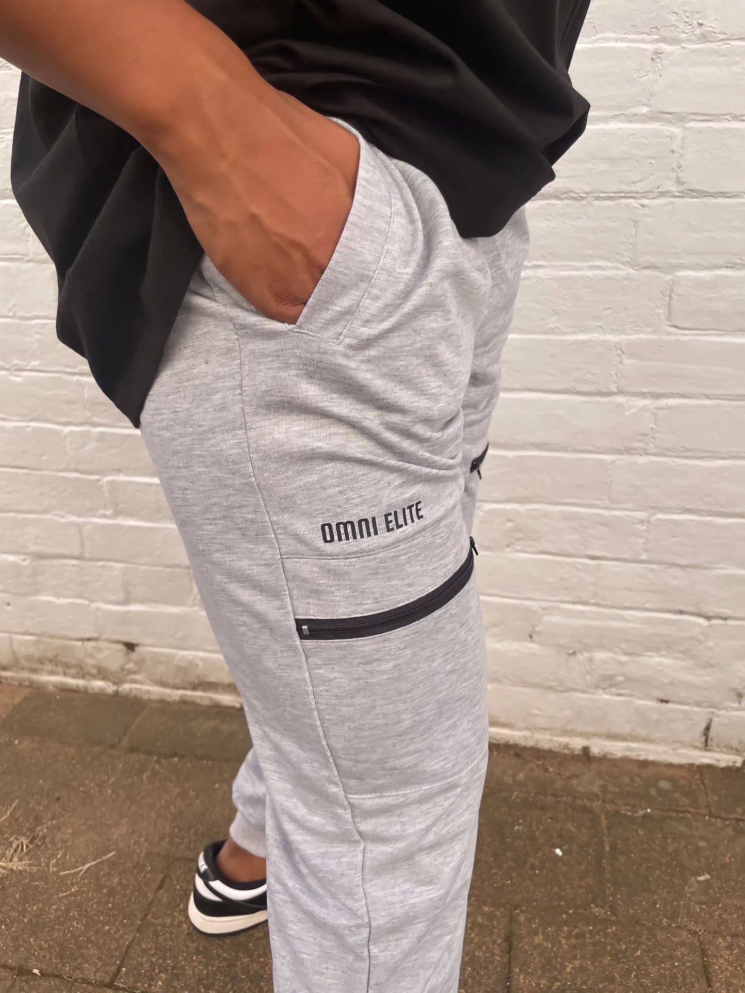 MENS CORE JOGGER PANTS in MARLE GREY