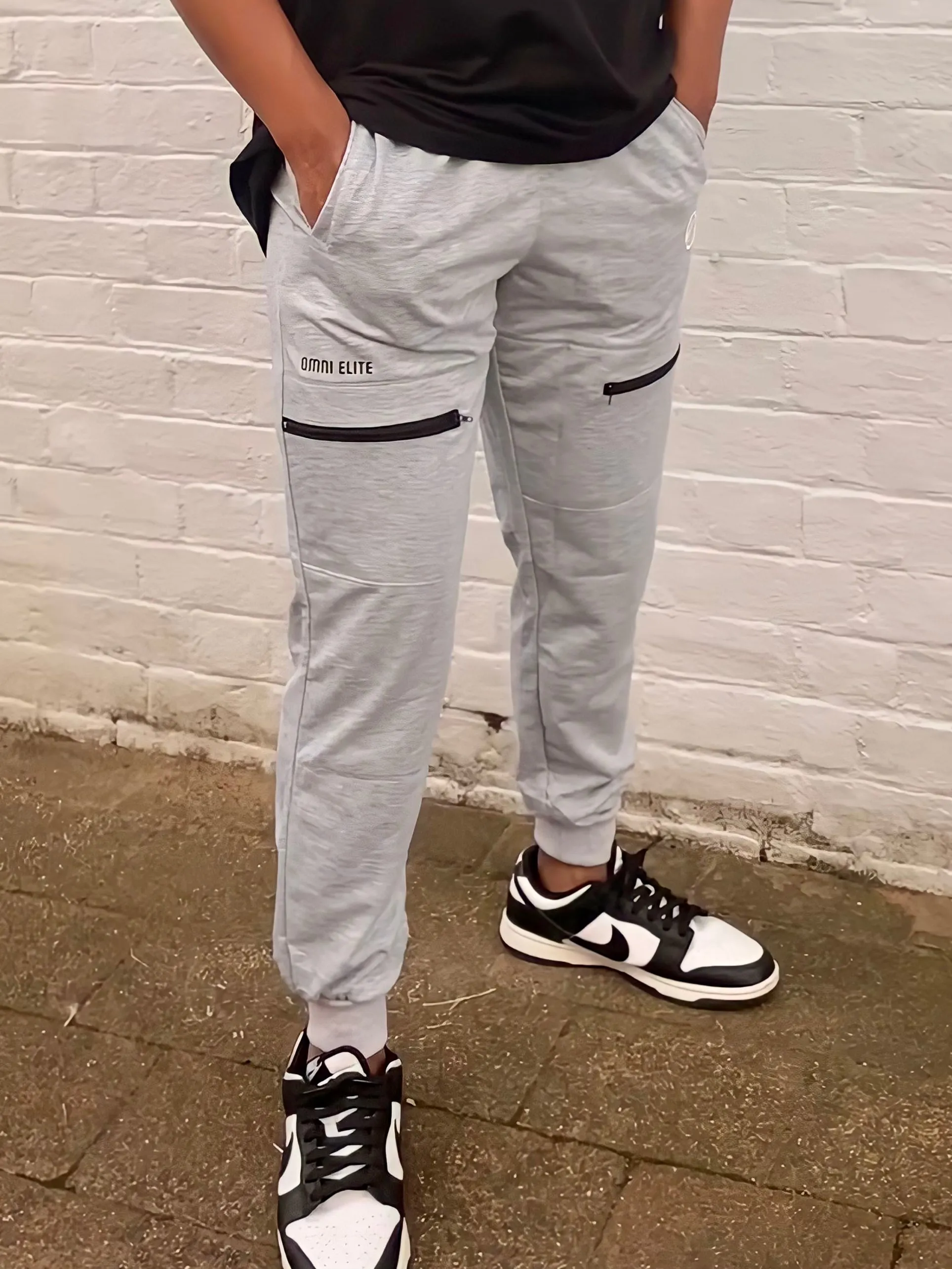 MENS CORE JOGGER PANTS in MARLE GREY