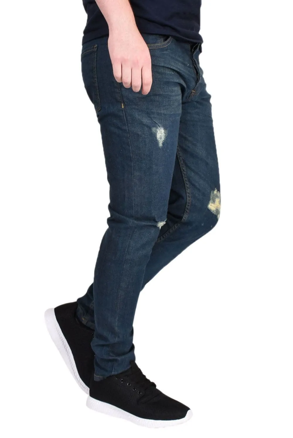 Mens Distressed Jeans