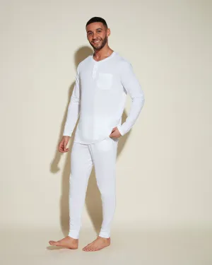 Men's Henley & Jogger Pajama Set