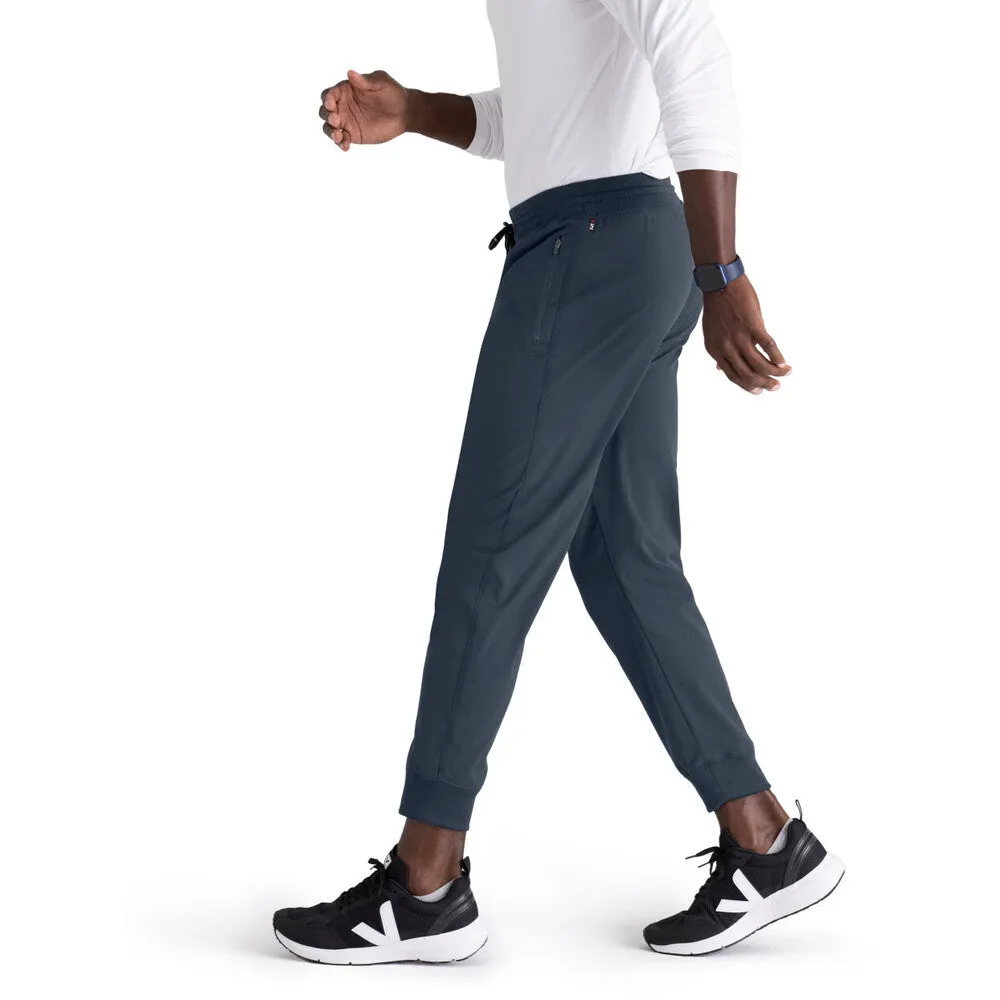 Men's Murphy Jogger Scrub Pant - Greys Anatomy Spandex Stretch Collection / Color - Steel / Fit - Regular / Sizes - XS, S, M, L, XL, 2XL, 3XL by Barco Uniforms