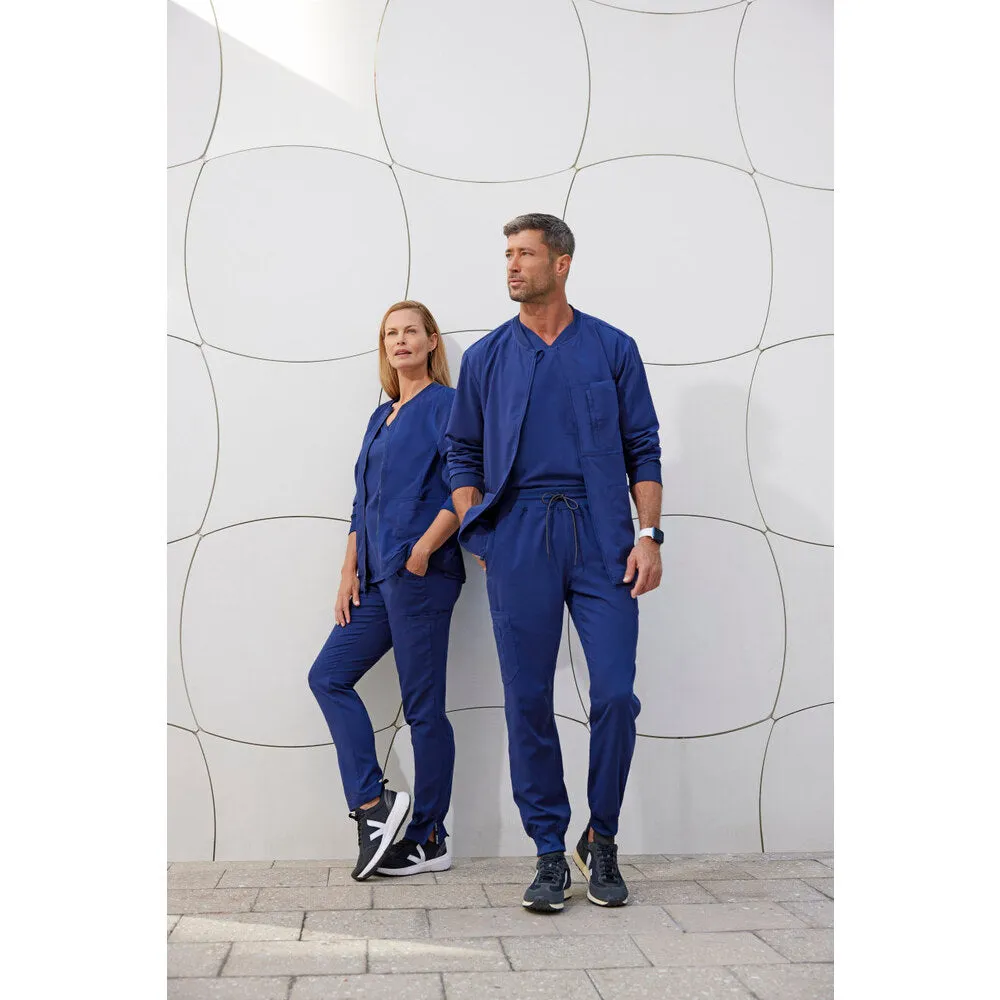 Men's Murphy Jogger Scrub Pant - Greys Anatomy Spandex Stretch Collection / Color - Steel / Fit - Regular / Sizes - XS, S, M, L, XL, 2XL, 3XL by Barco Uniforms