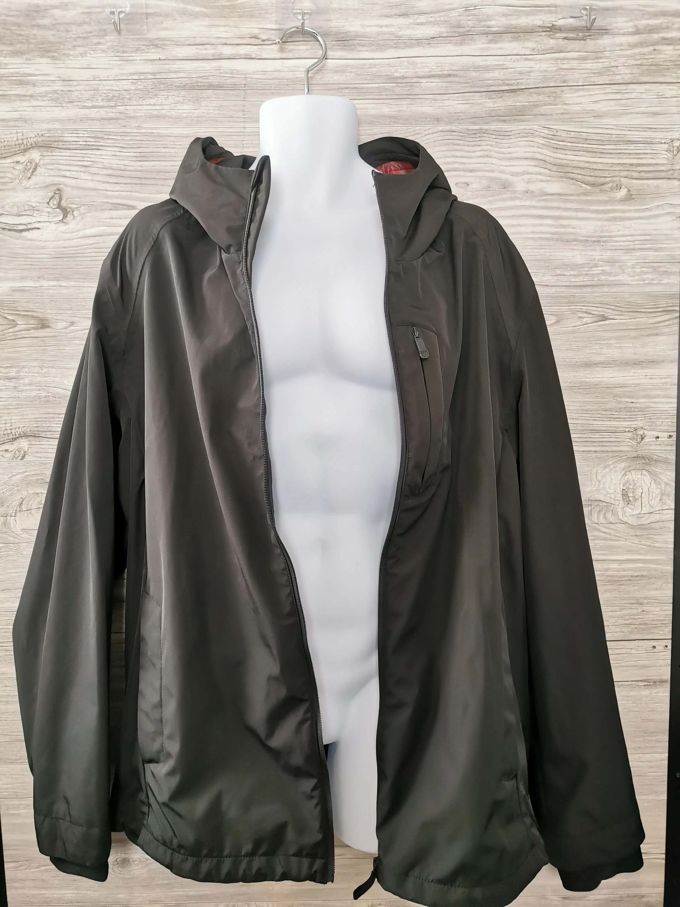 MENS SIZE XL - POINT ZERO, Canadian Collection, Hybrid Windbreaker EUC B6