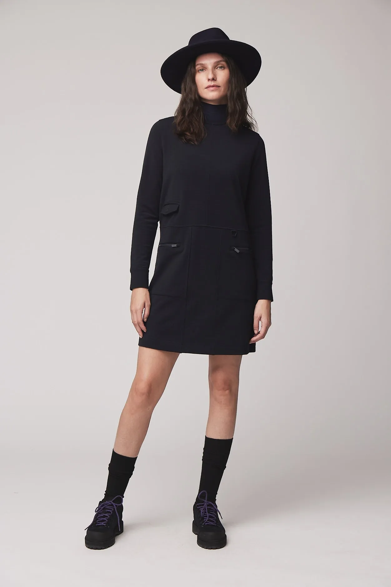 Merino Sweatshirt Dress