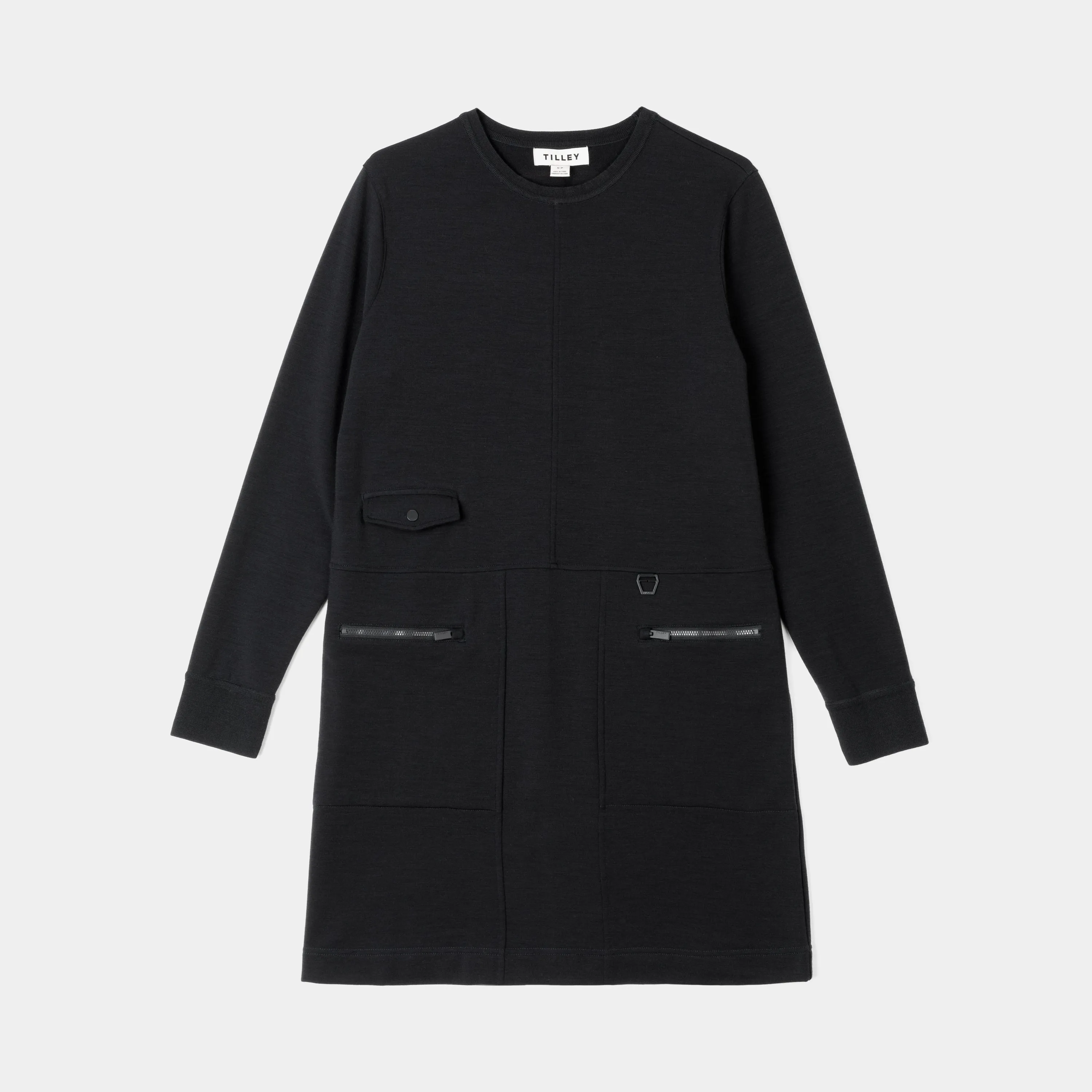 Merino Sweatshirt Dress