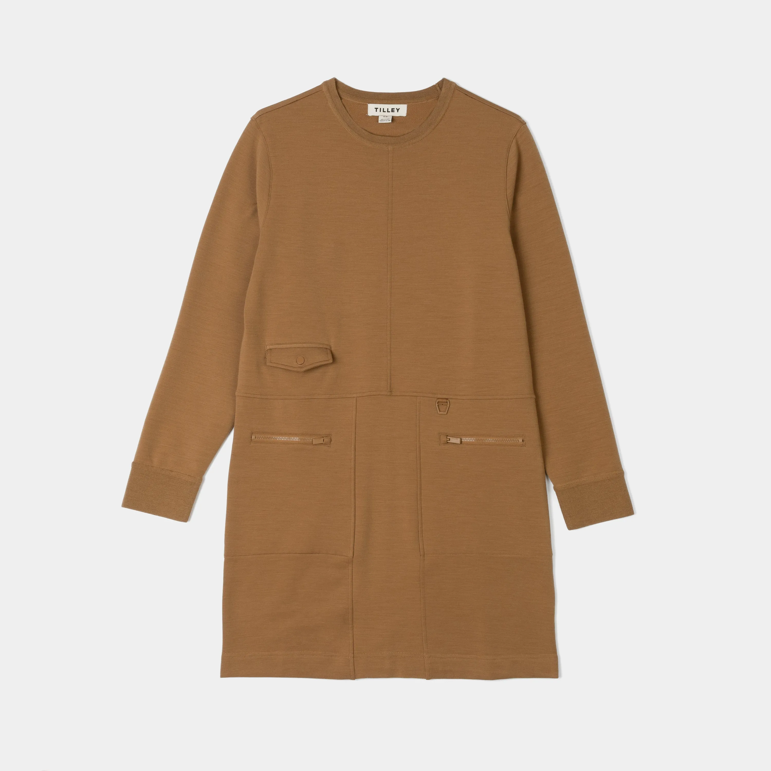 Merino Sweatshirt Dress