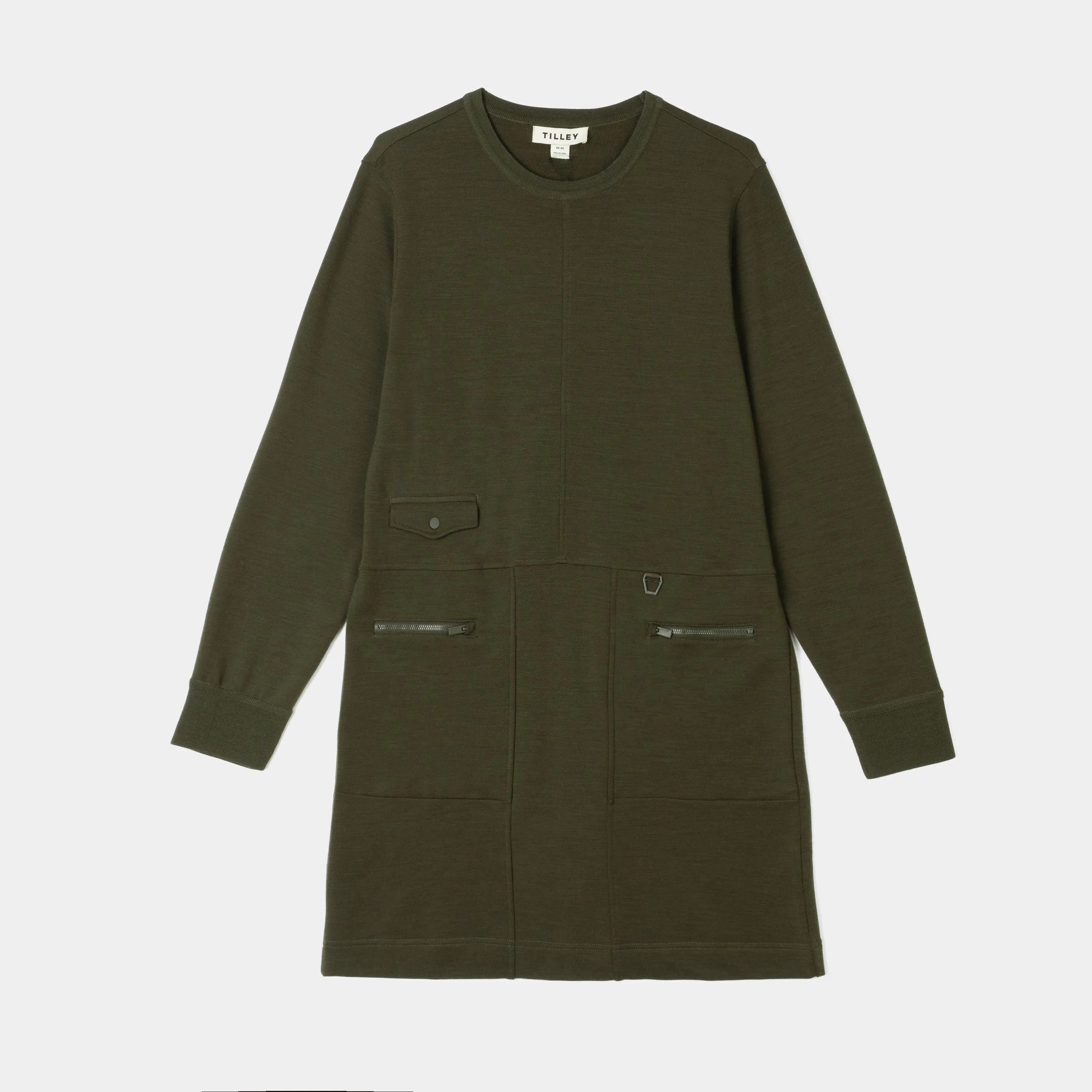 Merino Sweatshirt Dress