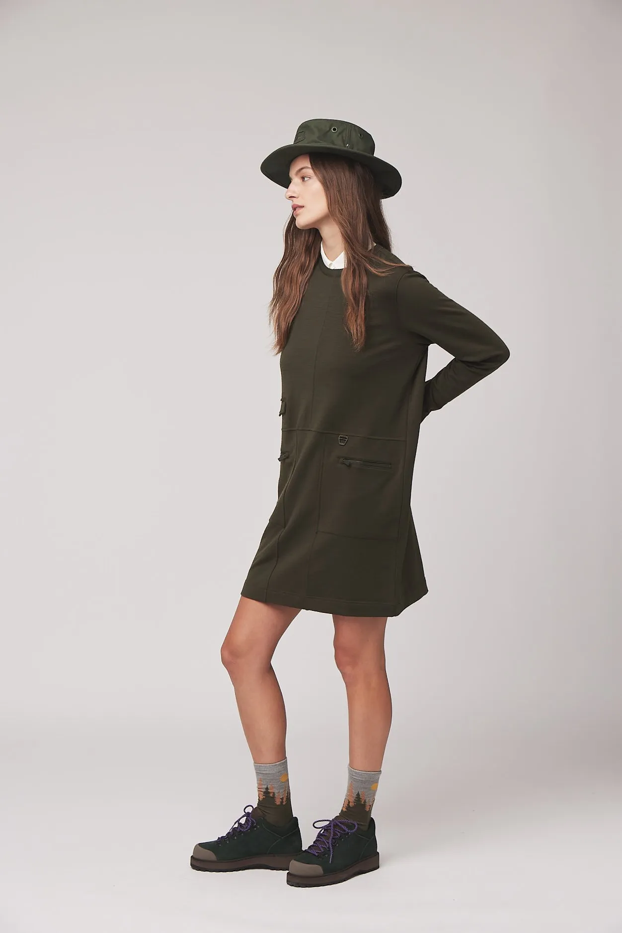 Merino Sweatshirt Dress