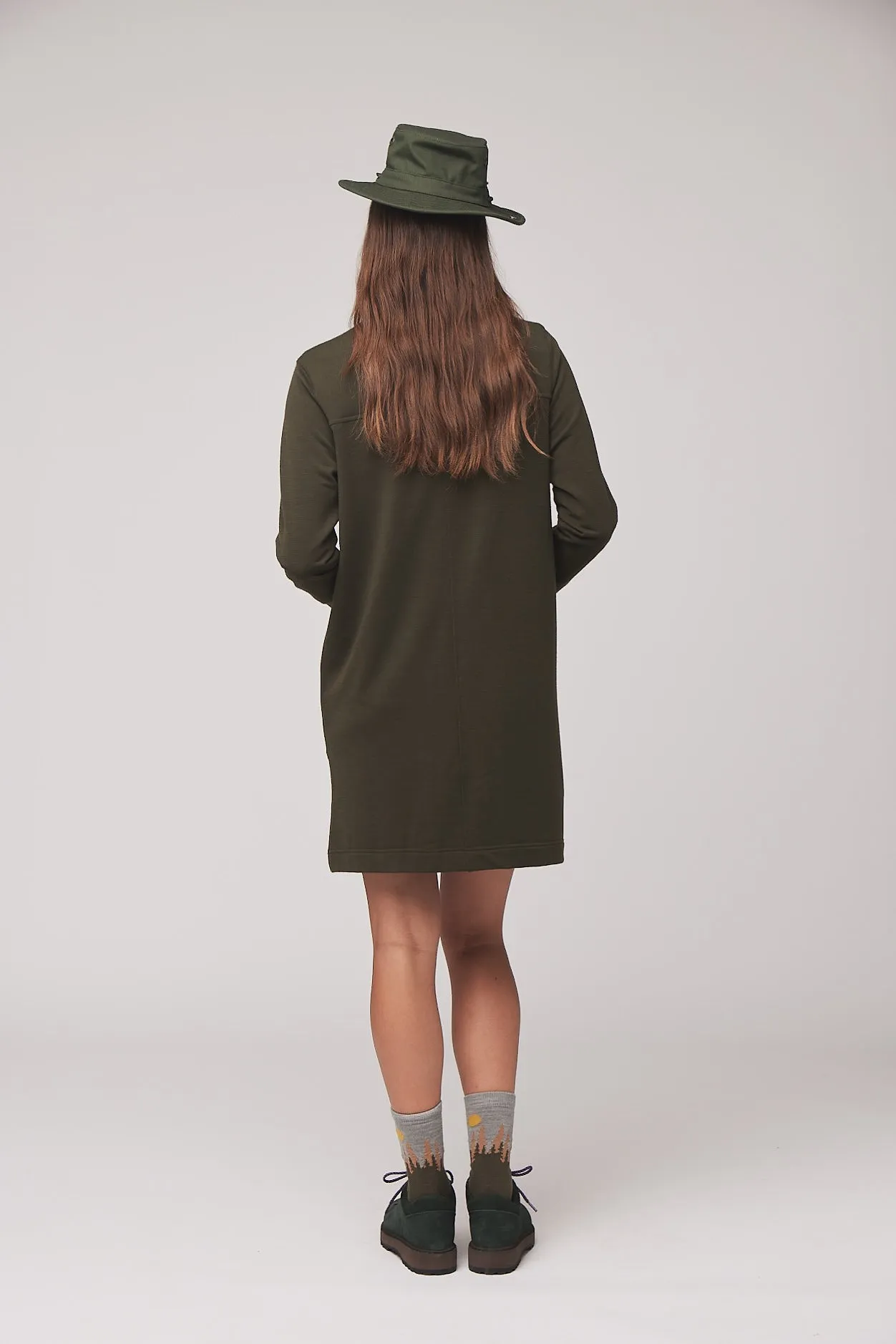 Merino Sweatshirt Dress