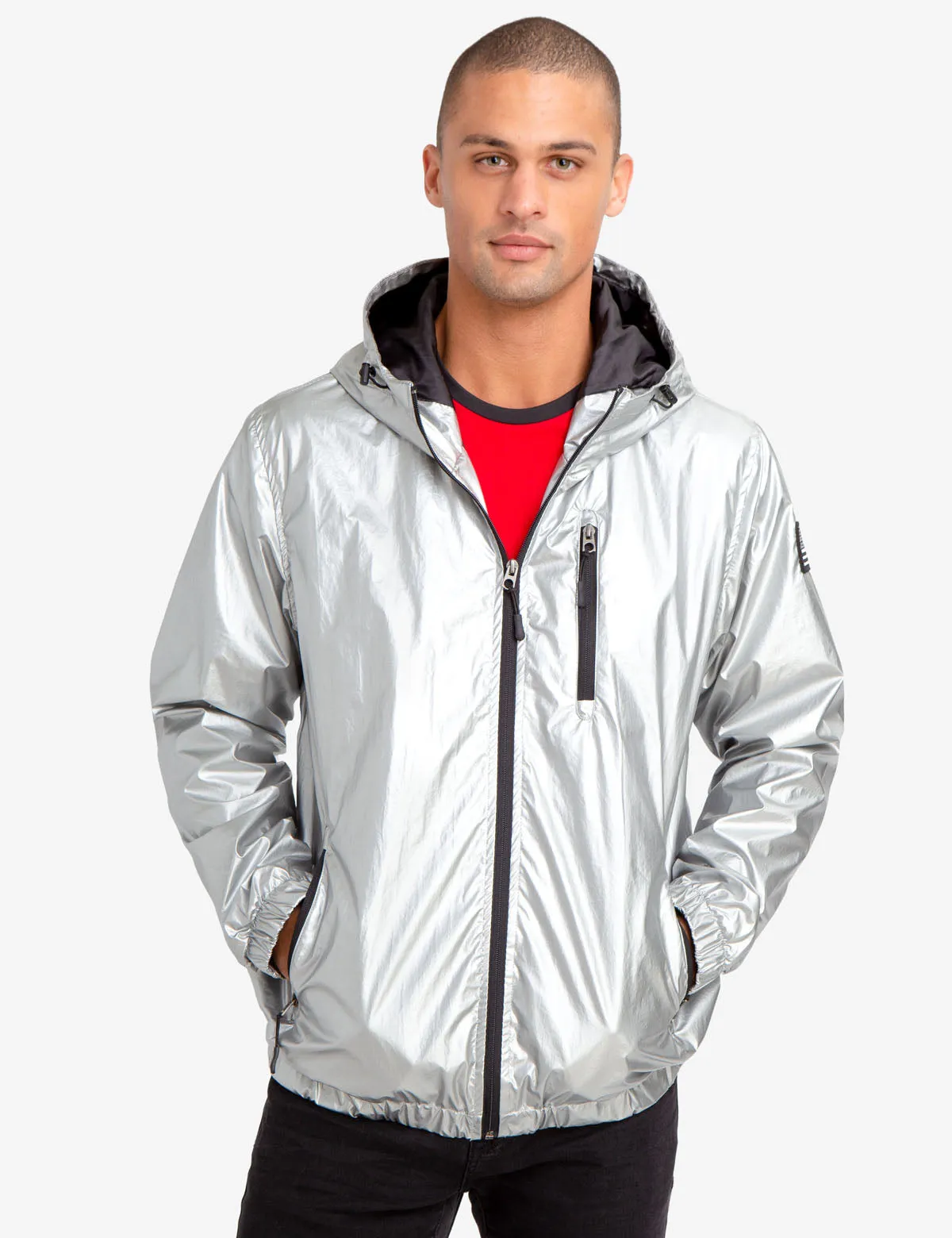 METALLIC WINDBREAKER