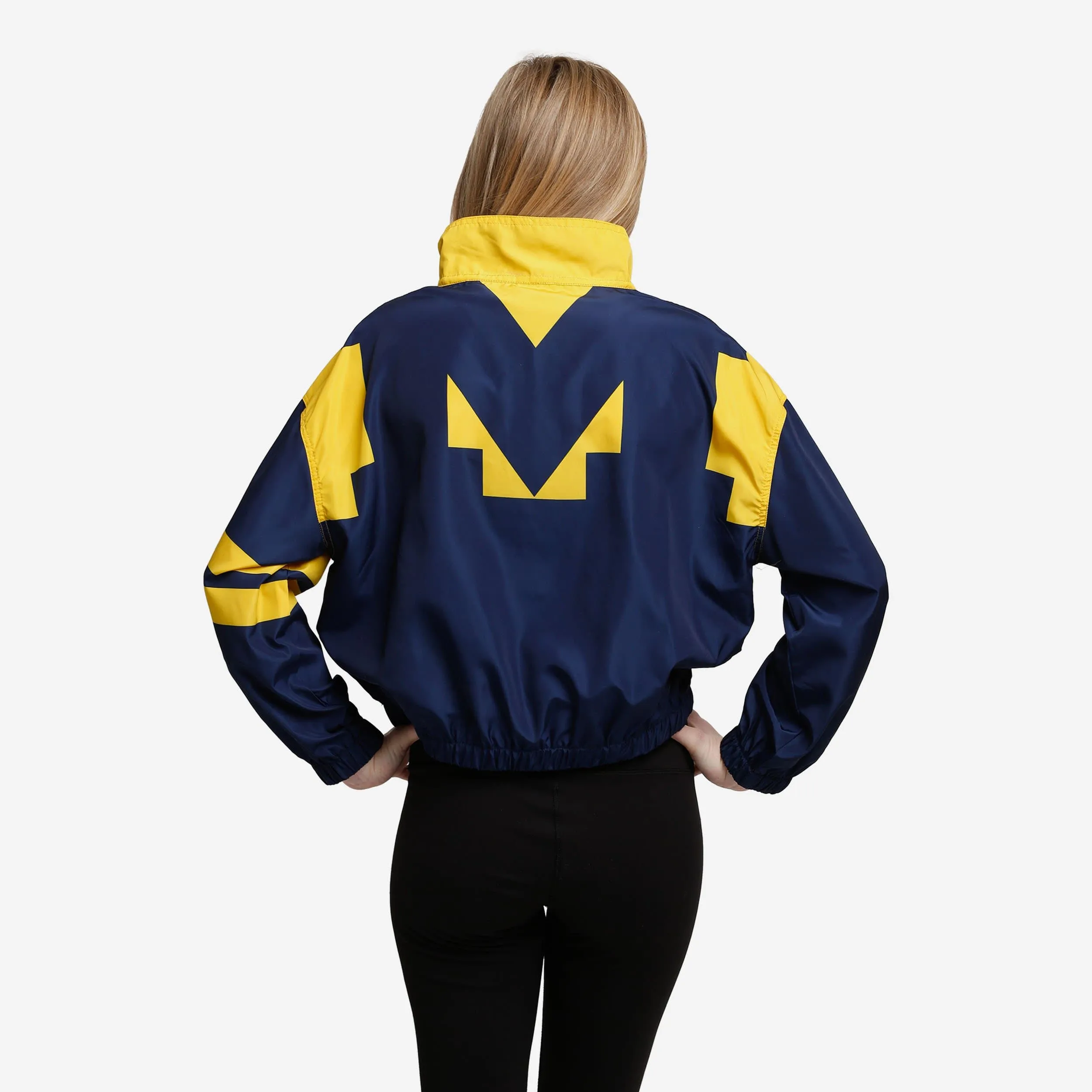 Michigan Wolverines Womens Winning Play Windbreaker
