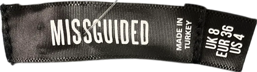 Missguided Blue Washed Ripped Jeans UK 8