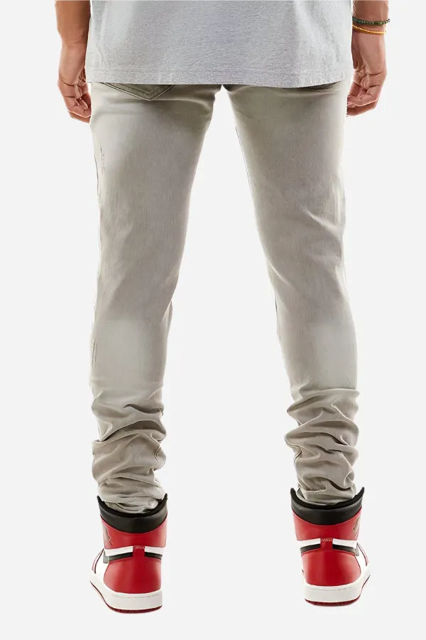 Multipannelled Jeans - Ripped Skinny Fit