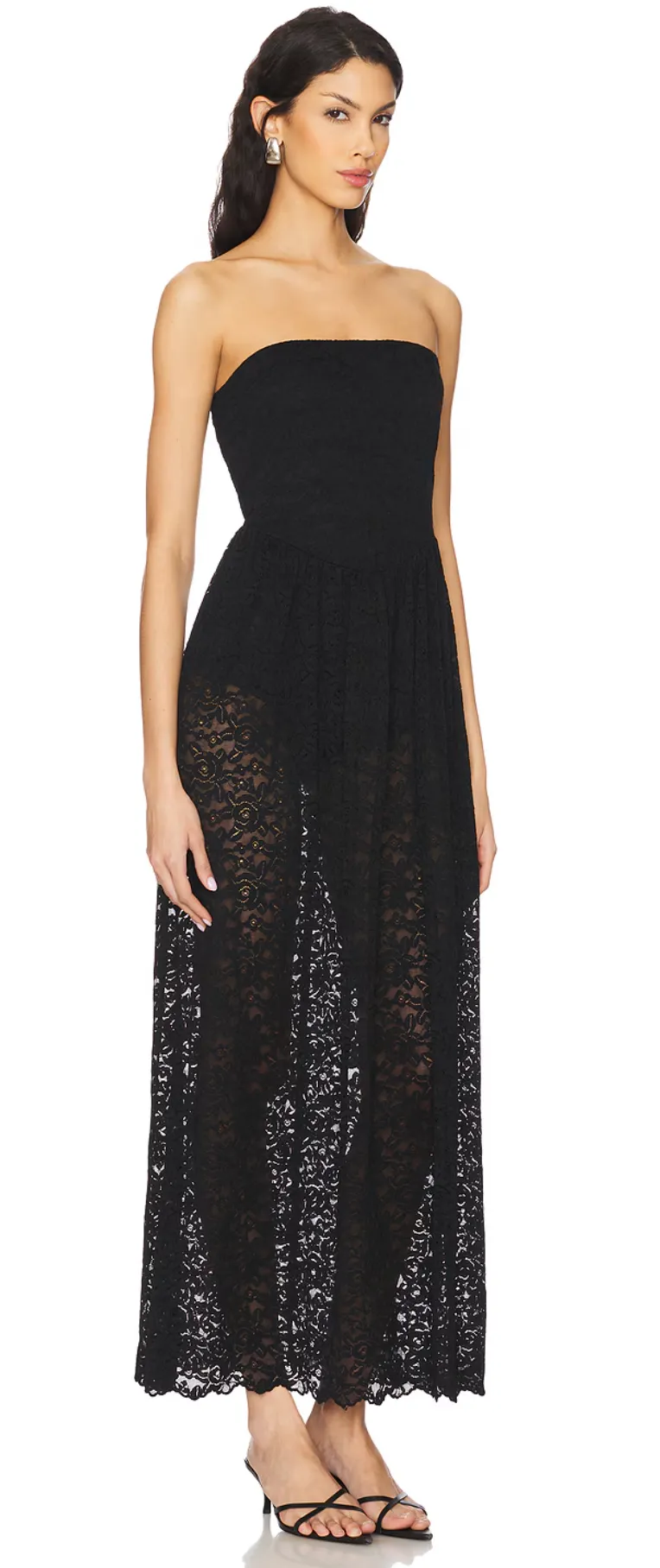 Mumu Diana Drop Waist Dress