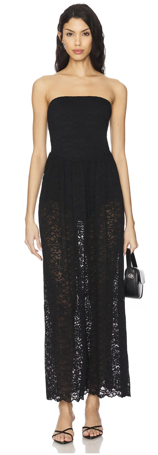 Mumu Diana Drop Waist Dress