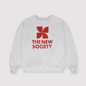 Mykonos Woman Sweatshirt | Grey Melange