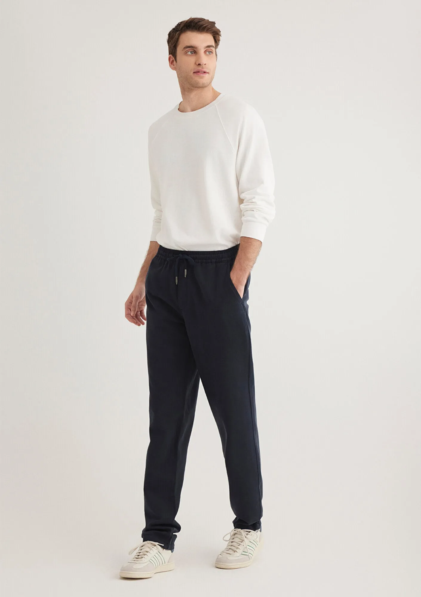 Navy Jogger Pants