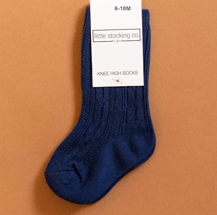 Navy Knee High