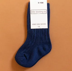 Navy Knee High