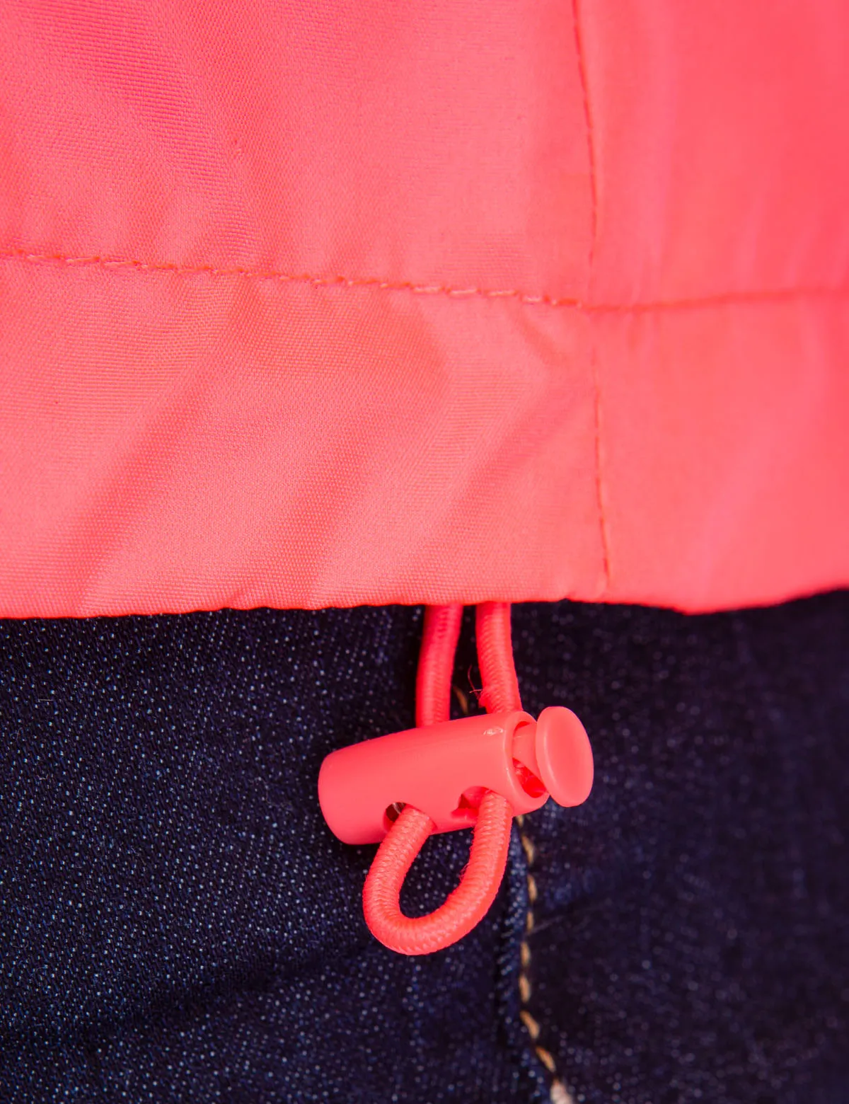 NEON HOODED WINDBREAKER
