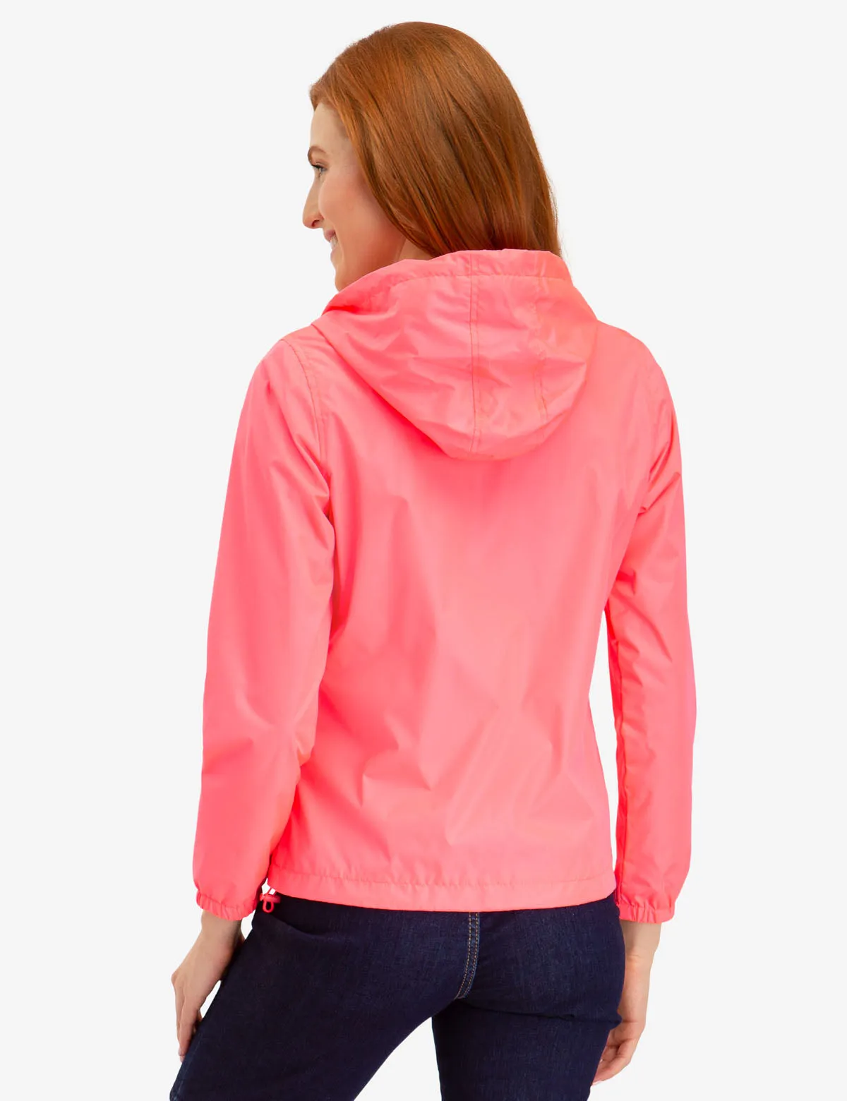 NEON HOODED WINDBREAKER