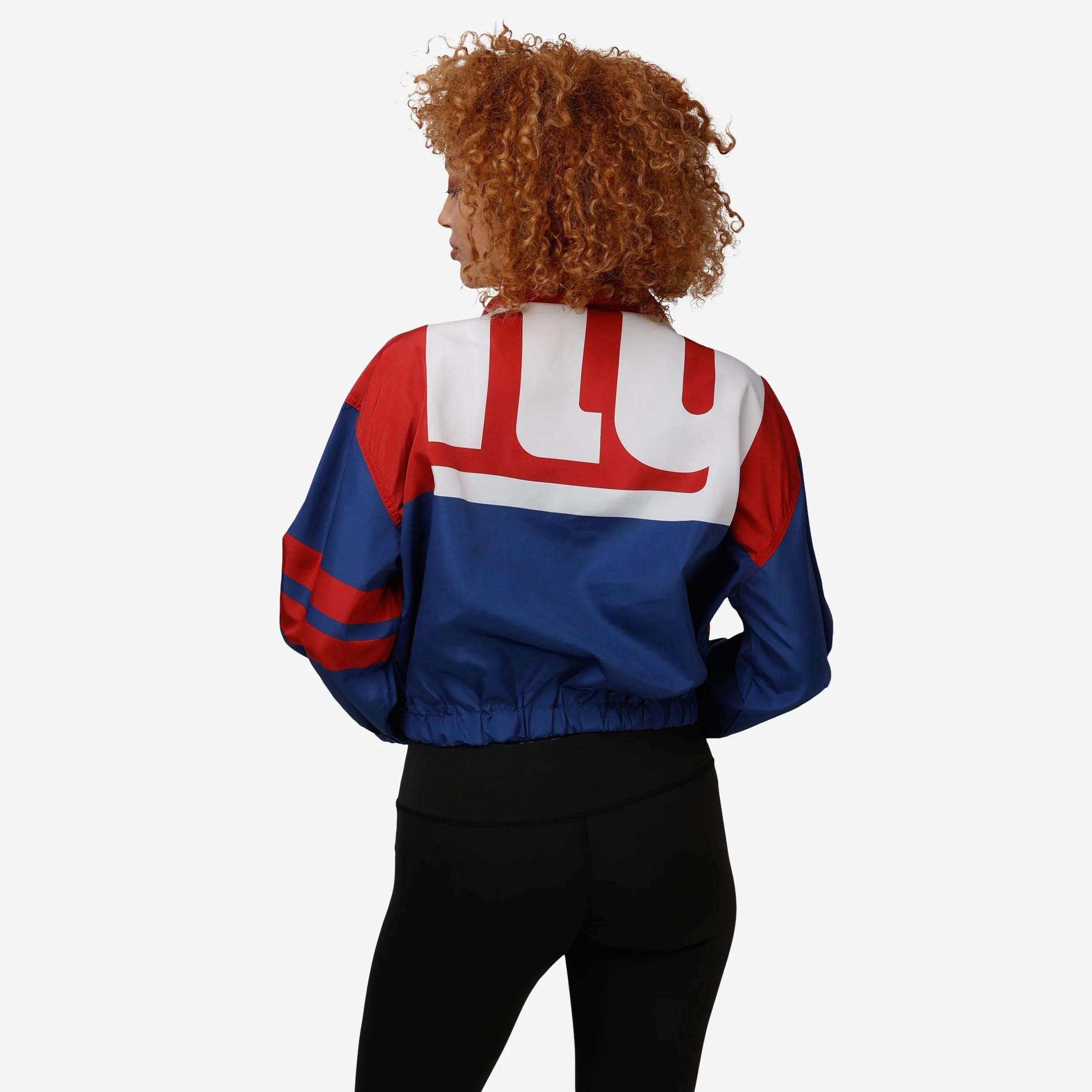 New York Giants Womens Winning Play Windbreaker