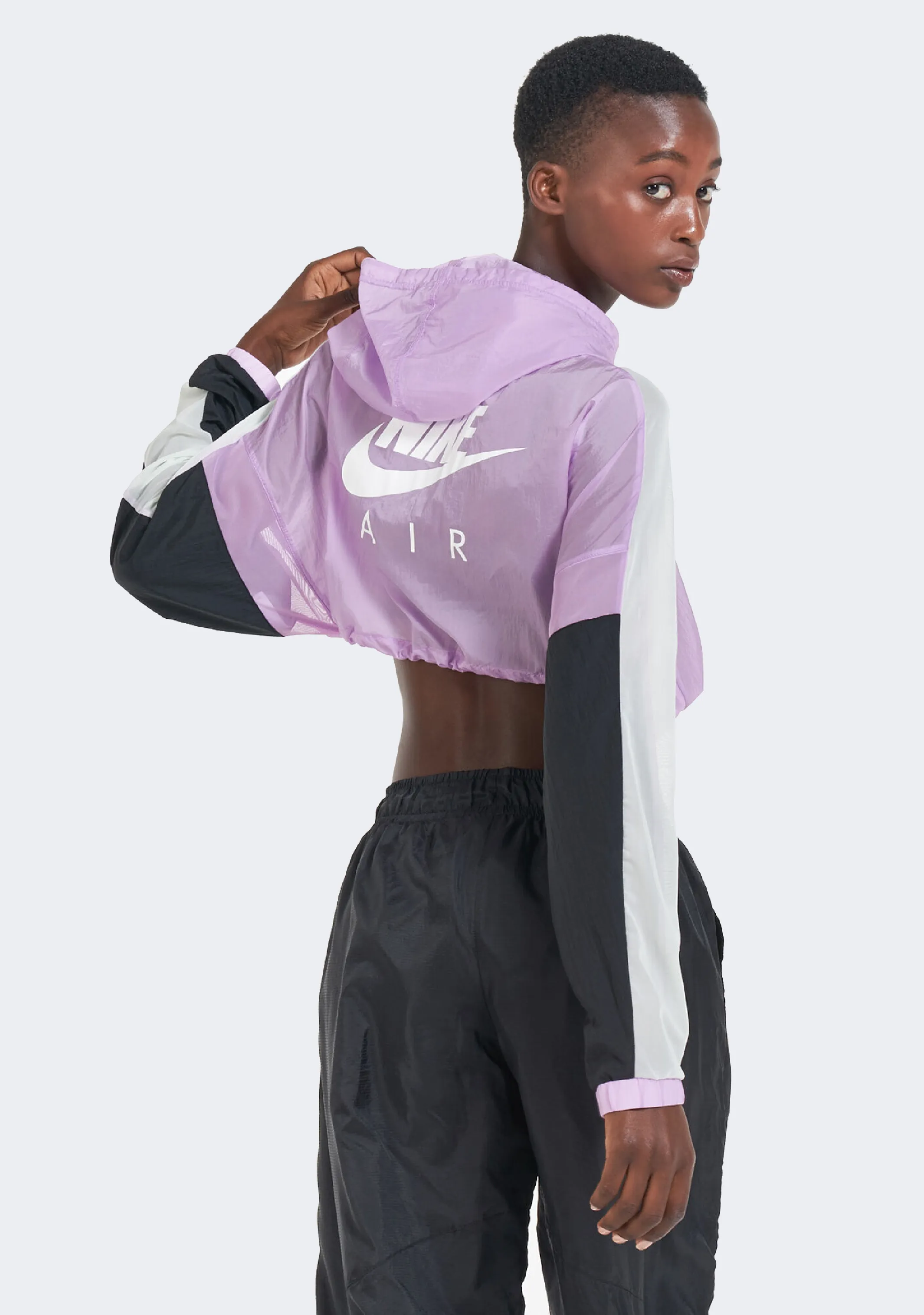 Nike Women's Air Crop Light Hooded Windbreaker