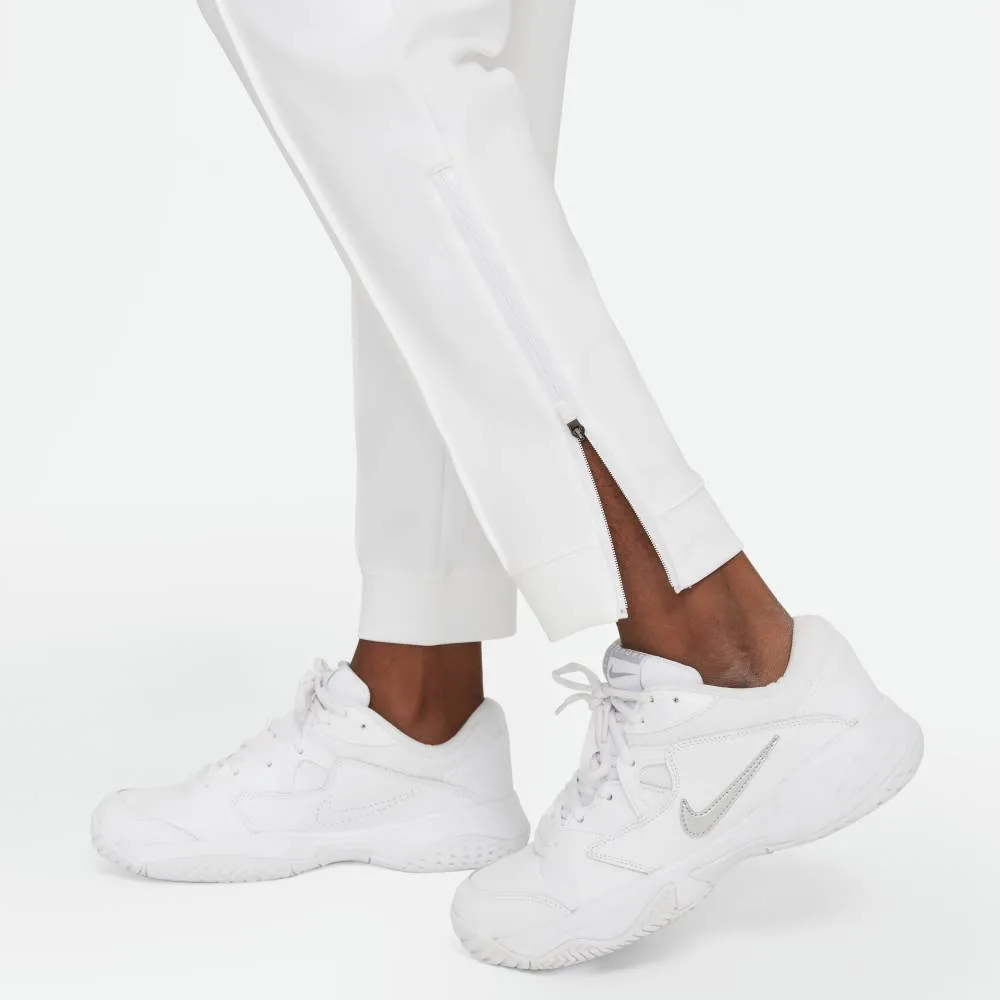 Nike Women's Dri-FIT Heritage Knit Pants (White)